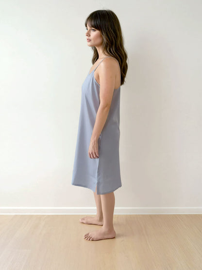 Women Spaghetti - 100% Natural Satin Sleepwear (0% Polyester) - Myabi