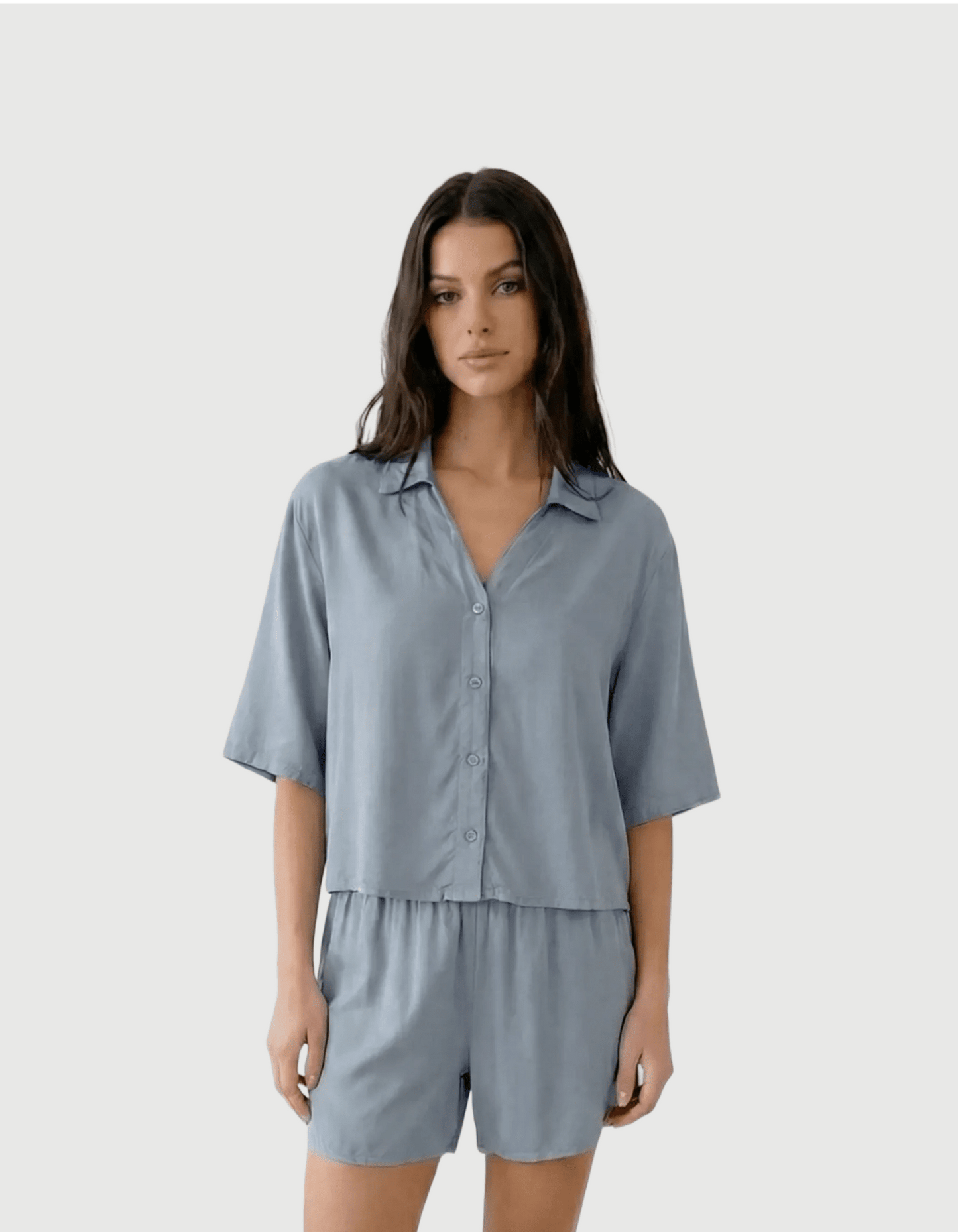 Crop Shirt & Shorts - myabi